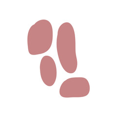 Hand drawn abstract shape