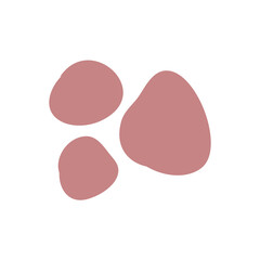 Hand drawn abstract shape