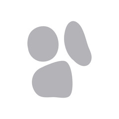 Hand drawn abstract shape