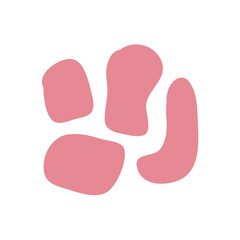 Hand drawn abstract shape