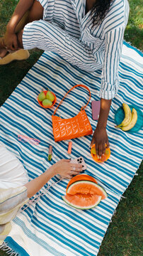Colorful picnic stuff