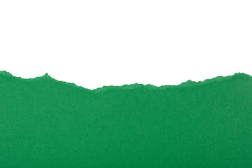 Cartulina rasgada de color verde, recurso grráfico
