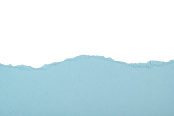 Cartulina rasgada de color azul claro