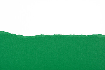 Cartulina rasgada de color verde, recurso grráfico