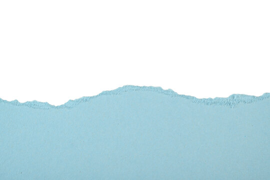 Cartulina rasgada de color azul claro