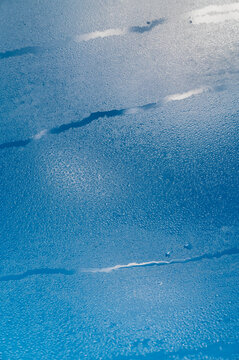 Abstract blue drops background