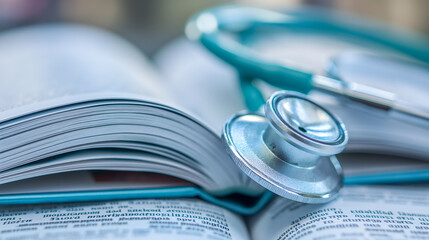Exploring the Interface of Healthcare and Education Through a Medical Textbook and Stethoscope