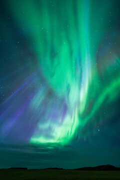 Colorful Aurora Borealis
