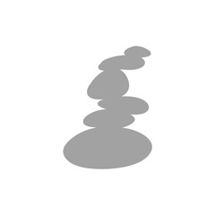 Balancing a stack of stone 