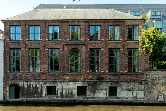 Bruges classic building facade