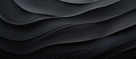 Black Texture and Background with Black Sand Paper Texture