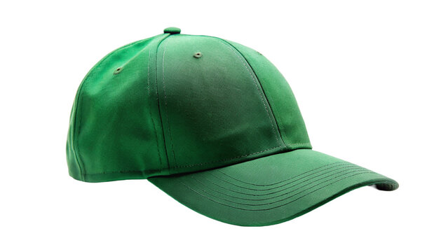 Green cap. isolated on transparent background.