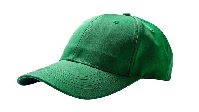 Green cap. isolated on transparent background.