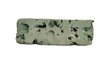 sponge foam isolated on white