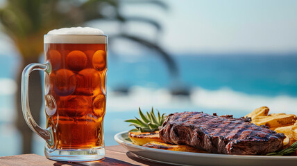 California Craft Beer, Coastal Brews & Grilled Steak Delight