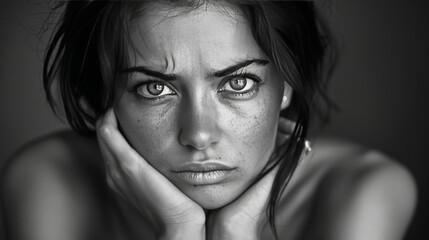 A man sits in a chaotic room with a humorous expression on his face, symbolizing levity in troubled times.