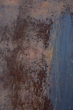 abstract worn texture with rust
