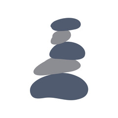 Stack of stone pattern 