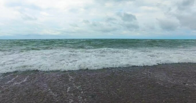 A beautiful and magnificent seascape.