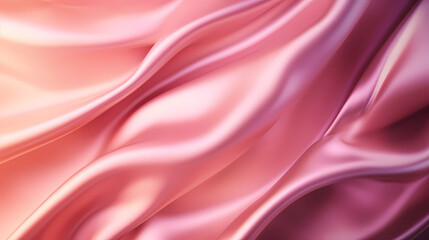 Obraz premium Wavy wallpaper, festive background with red decoration