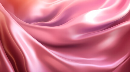 Fototapeta premium Wavy wallpaper, festive background with red decoration