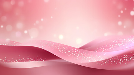 Abstract festive background with pink decoration