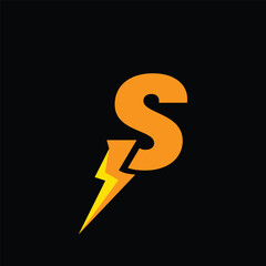 Letter S bolt logo