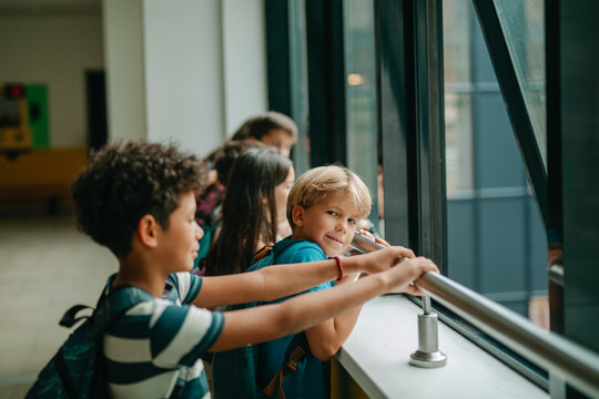Kids at school