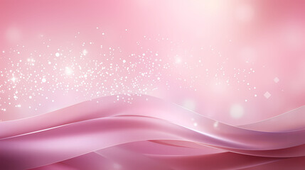 Abstract festive background with pink decoration