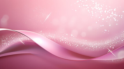 Abstract festive background with pink decoration