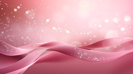 Obraz premium Abstract festive background with pink decoration