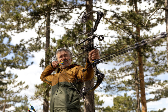 Archer in the forest