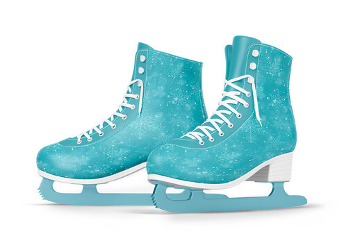 Ice Skate Mockup 