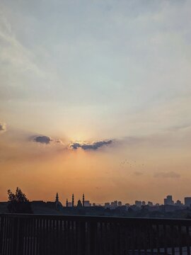 Cairo at sunset