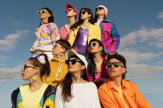 Portrait of successful female group
