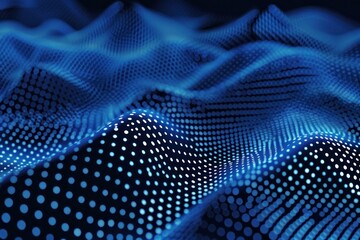 Obraz premium an abstract abstract blue background with dots