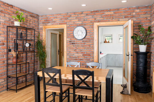 Home interior dining room