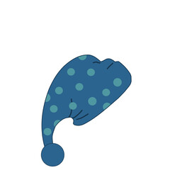 Sleeping Hat Vector Illustration 