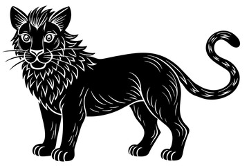 lion vector illustration