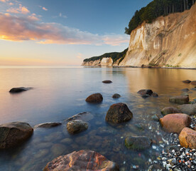 Fototapeta premium Kreidefelsen, Jasmund Nationalpark, Rügen, Mecklenburg-Vorpommern, Deutschland