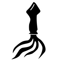squid silhouette 
