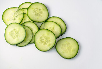 cucumber and slices