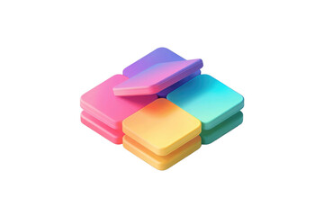 colorful memory sticky icon