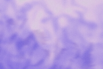 Abstract blue and white blurred grainy gradient background texture with shades of flowers