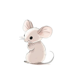 Obraz premium mouse and cheese