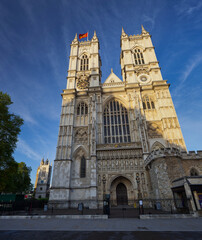 Fototapeta na wymiar Westminster Abbey, London, England, Großbritannien