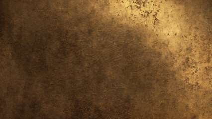 brown rust metal texture. Yellow metal background. Light. Shine