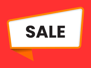 sale speech bubble