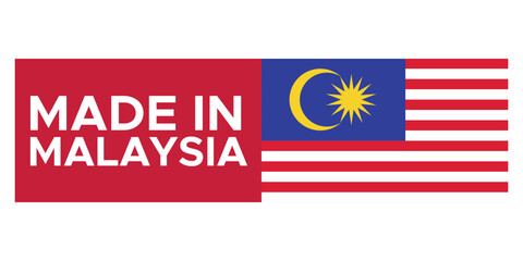 Made in Malaysia Stamp Label