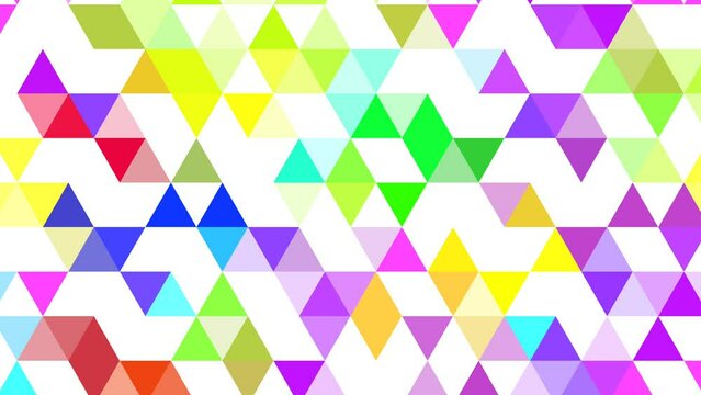 Background rainbow triangle. Modern abstract art design with liquid shapes with overlay effect. Templates for celebration, ads, branding, banner, cover, label, poster, sales